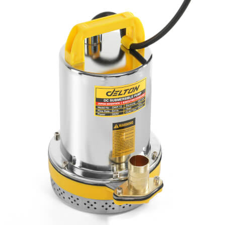 ปั๊มจุ่มโซล่าเซลล์ DELTON รุ่น DWP-12 ขนาด 1 นิ้ว 12V 350W_1